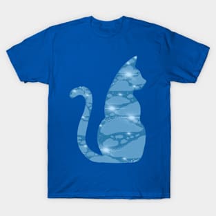 Sky Cat Design Cat T-Shirt